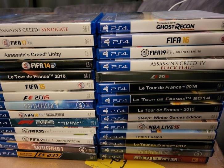PS4 Games - Diverse Collectie (o.a. FIFA, Assassin's Creed), Spelcomputers en Games, Games | Sony PlayStation 4, Ophalen of Verzenden