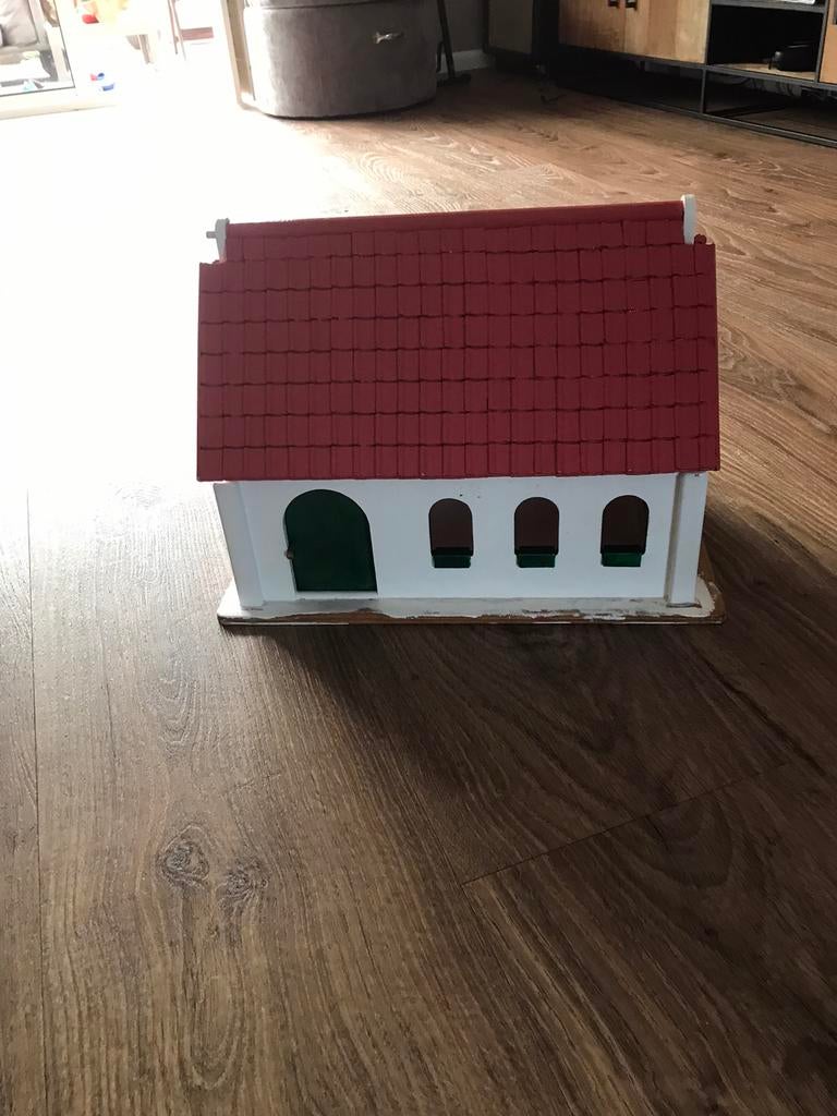 Houten boerderij, Ophalen, Gebruikt, Poppenhuis