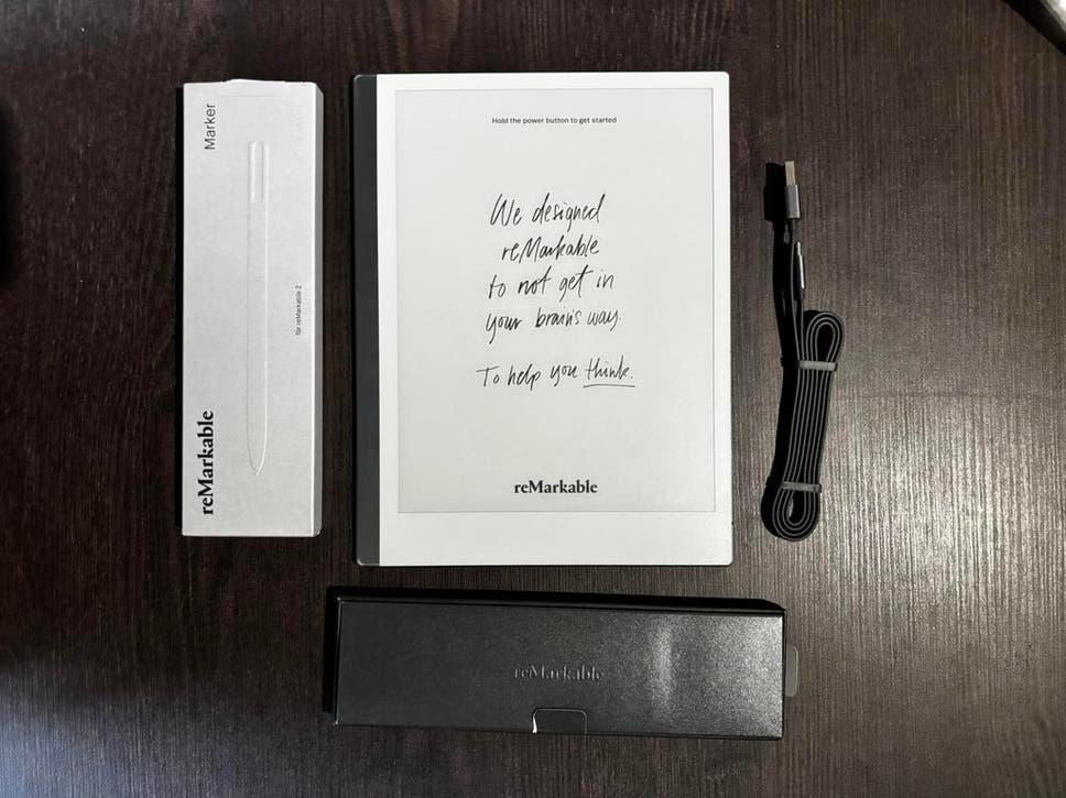 Remarkable 2 + Marker, Computers en Software, E-readers, Remarkable, Remarkable, Ophalen of Verzenden, Zo goed als nieuw
