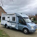 Bürstner 660T 2.2 D 2007 Blauw, Caravans en Kamperen, Ringverwarming, Ford, Tot en met 2, Treinzit
