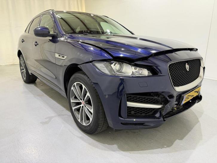 Jaguar F-Pace 2.0d Turbo Portfolio AWD Aut. (bj 2017), Auto diversen, Schadeauto's, Jaguar, Automaat, Diesel, SUV of Terreinwagen