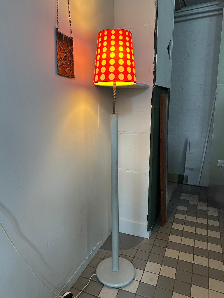 50% SALE: mooie vloerlamp, vintage design staande lamp