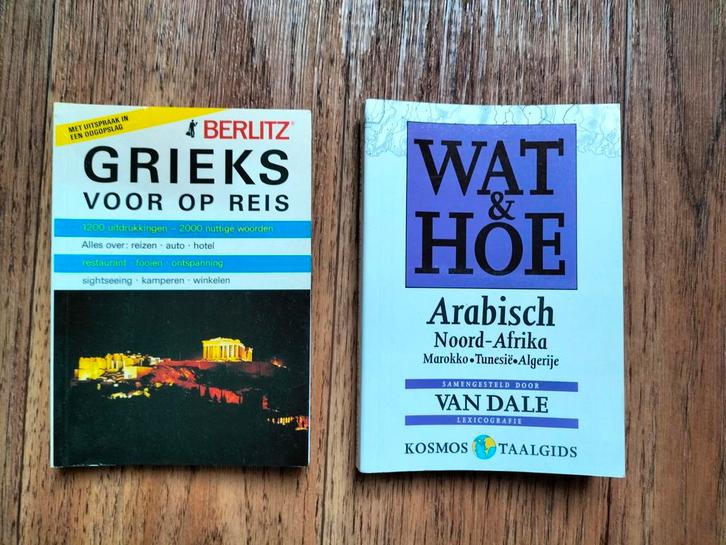 Reiswoordenboekjes - Grieks en Arabisch voor op reis, Boeken, Reisgidsen, Gelezen, Taalgids, Europa, Budget, Ophalen