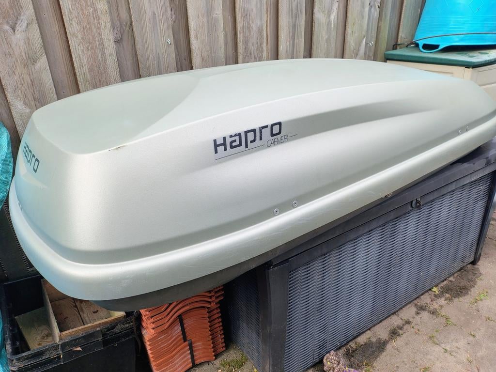 Hapro Carver 5.5 Dakkoffer - Ruime Bagageopslag, Auto diversen, Dakkoffers, Gebruikt, Ophalen