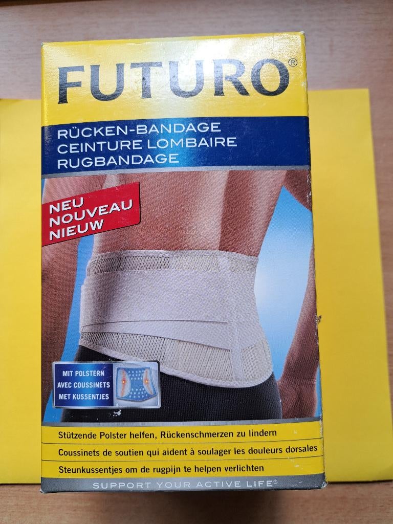 Futuro - rugbandage Nieuw! Omvang 99 - 120 cm, Diversen, Verpleegmiddelen, Ophalen of Verzenden, Nieuw