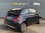 Fiat 500 C 1.2 Lounge Cabrio Automaat *leer *16” *p-sensor, Gebruikt, 4 cilinders, Cabriolet, Leder