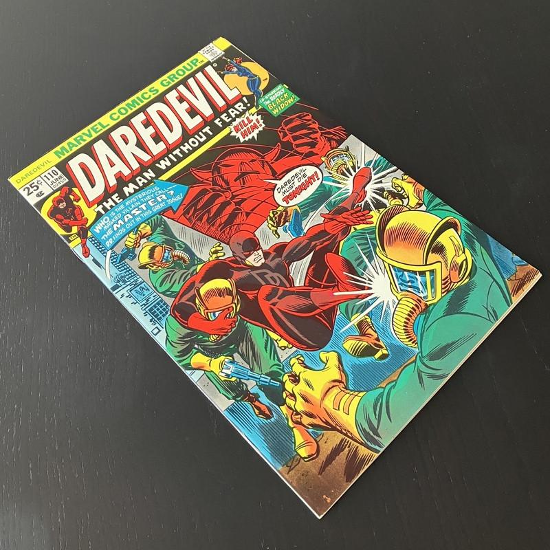 Daredevil Vol.1 #110 (1974) VF/NM (9.0), Boeken, Strips | Comics, Zo goed als nieuw, Eén comic, Amerika, Ophalen of Verzenden