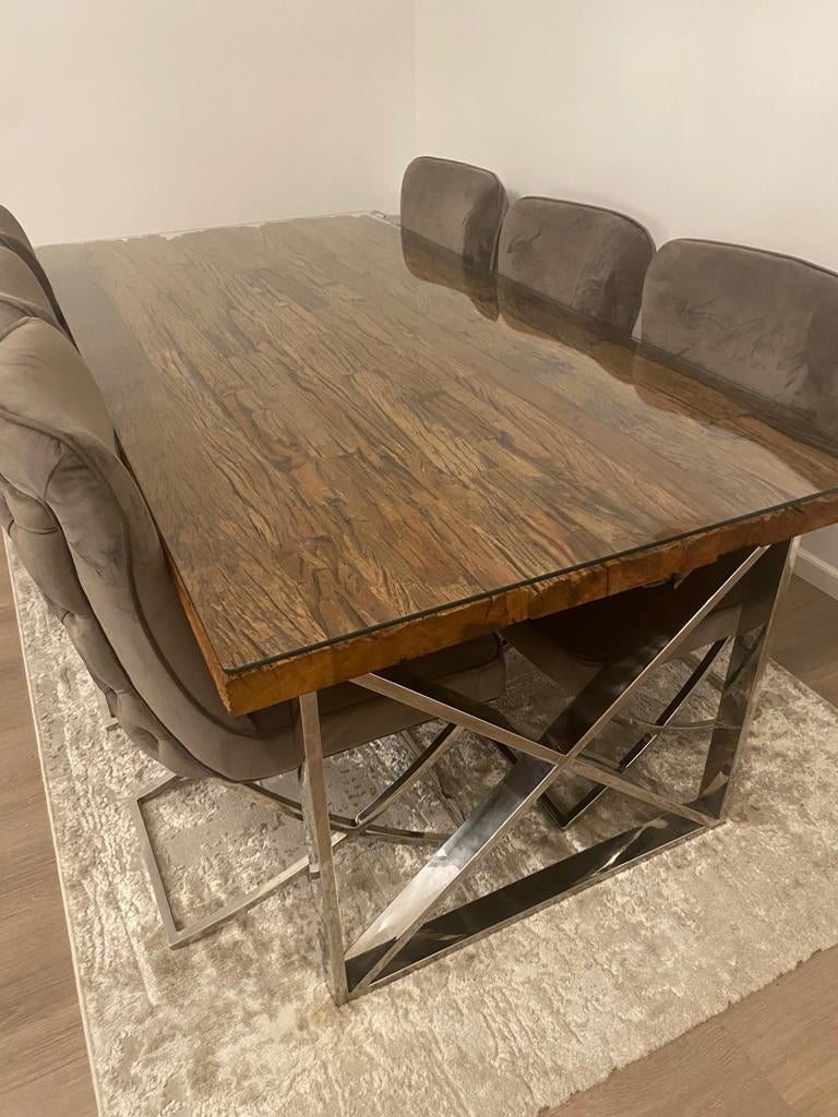 Richmond Kensington eettafel en salontafel, Ophalen of Verzenden, Zo goed als nieuw, Rechthoekig, 50 tot 100 cm