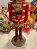 #kerst Zeer oude houten grote Notenkraker Soldaat, Ophalen of Verzenden