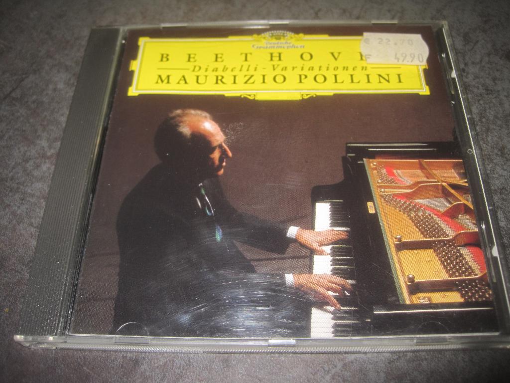 Beethoven Diabelli Variationen Pollini piano op DGG, Ophalen of Verzenden, Classicisme, Zo goed als nieuw, Kamermuziek