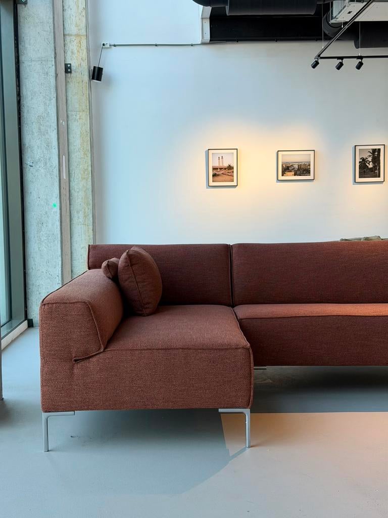 Design on Stock Bloq | Terracotta | NIEUWSTAAT + Garantie, 250 tot 300 cm, Overige materialen, Hoekbank, Ophalen of Verzenden