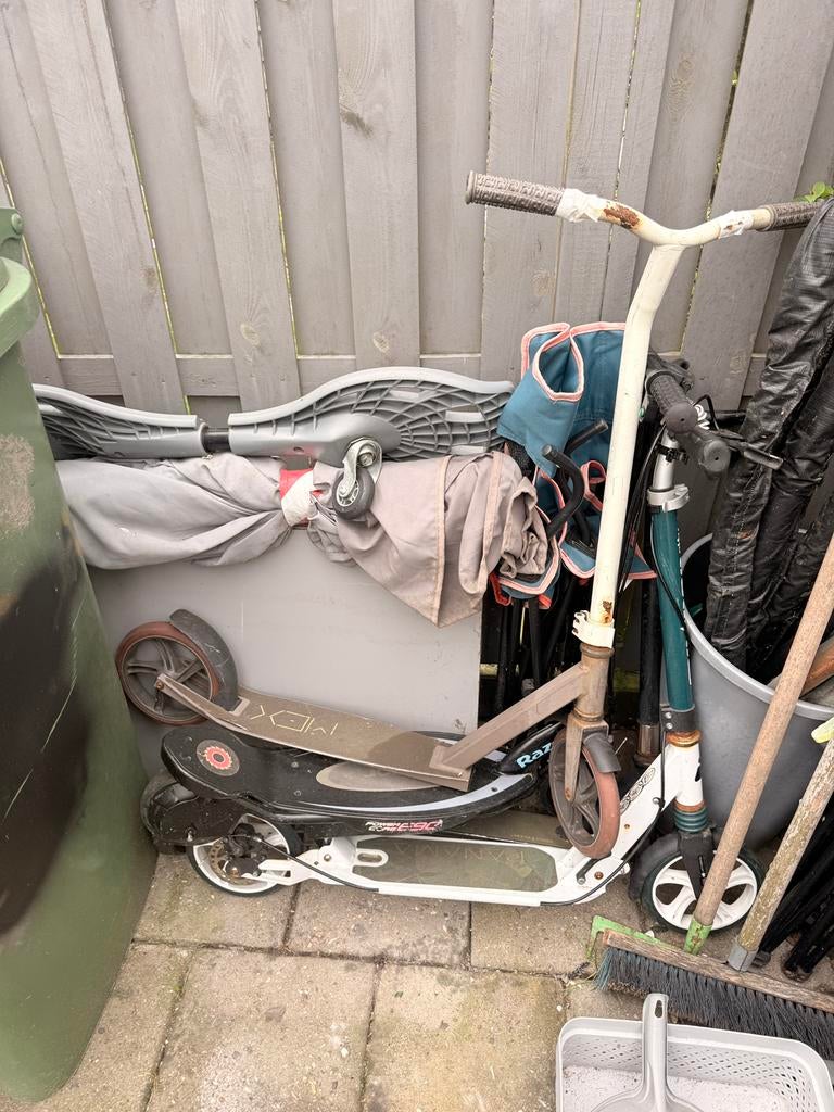 4x Step (2 elektrisch + 2 normaal) – setdeal, Ophalen, Zo goed als nieuw, Gewone step