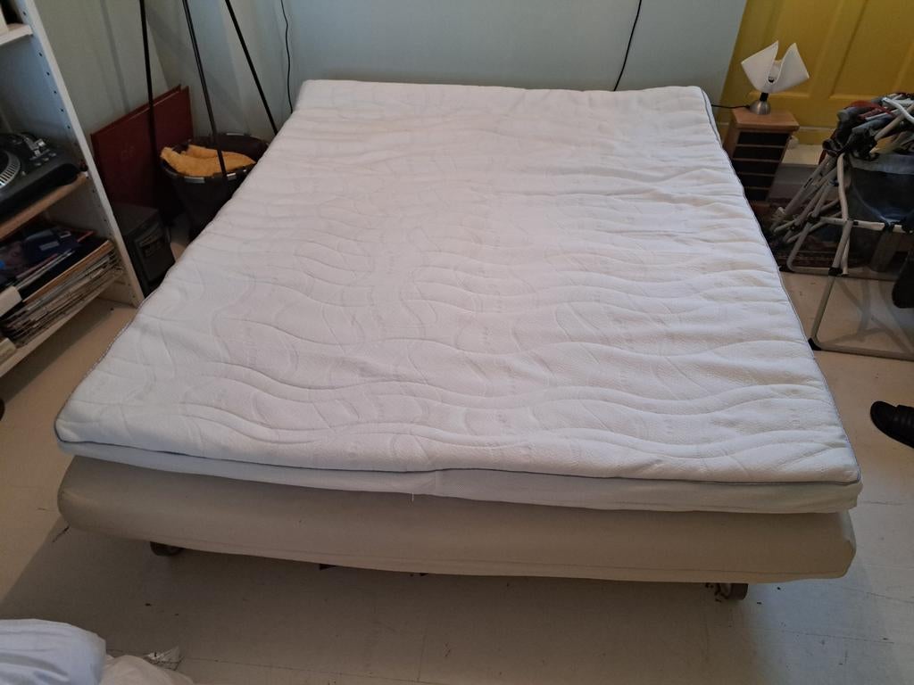 Topmatras 160x200, Ophalen of Verzenden, Zo goed als nieuw, Tweepersoons, 160 cm