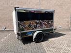 Crossmotor aanhanger met inrichting, Ophalen, Gebruikt