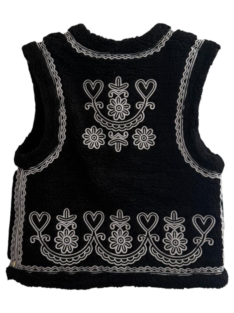 Fabienne Chapot gilet XS/S, Kleding | Dames, Bodywarmers, Zwart, Ophalen of Verzenden, Zo goed als nieuw, Maat 34 (XS) of kleiner