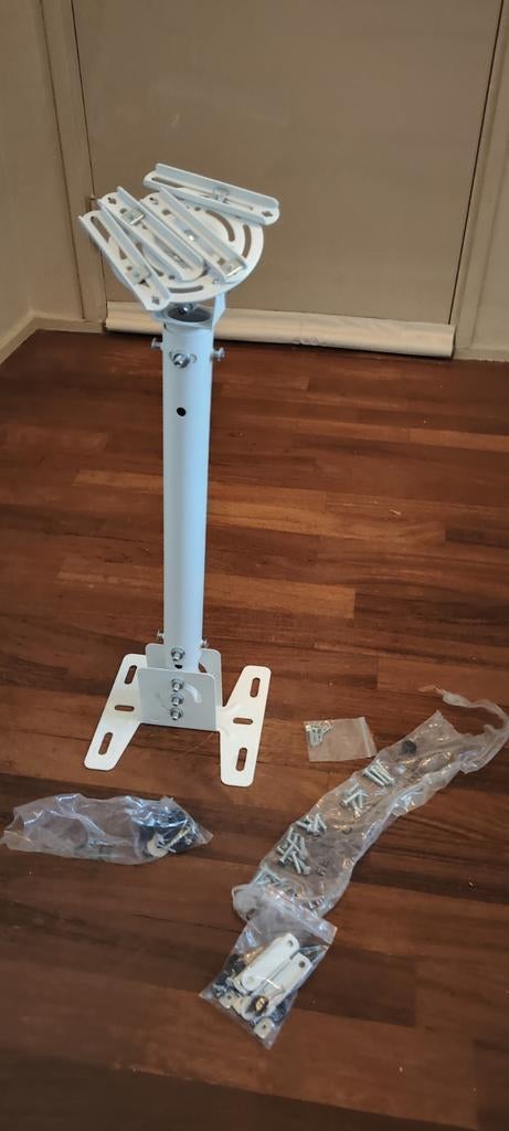 Optoma OCM815W Universele Projector Plafondbeugel Wit, Audio, Tv en Foto, Beamer-accessoires, Ophalen of Verzenden, Zo goed als nieuw