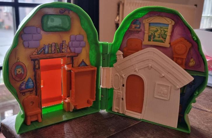 Disney Winnie de Pooh Mr. Sanders Owl Tree House 1992 IZGST, Verzamelen, Disney, Zo goed als nieuw, Overige typen, Winnie de Poeh of vrienden