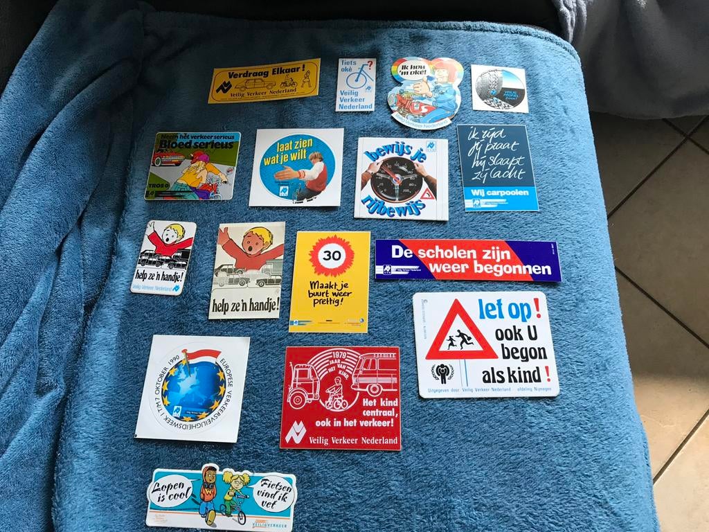 Stickers VVN enROV, Ophalen of Verzenden, Zo goed als nieuw