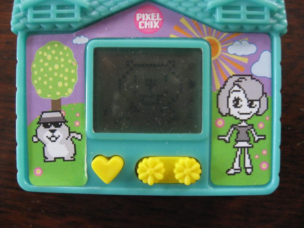 vintage spelletje Pixel Chix, McDonalds, verzorg huisdier, Verzenden, Zo goed als nieuw
