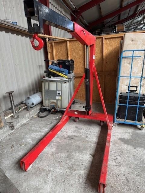 Werkplaatskraan/Motortakel, Auto diversen, Autogereedschap, Ophalen, Gebruikt