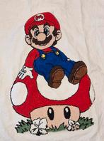 Handgemaakt punch needle werk: Mario op paddenstoel, Ophalen of Verzenden
