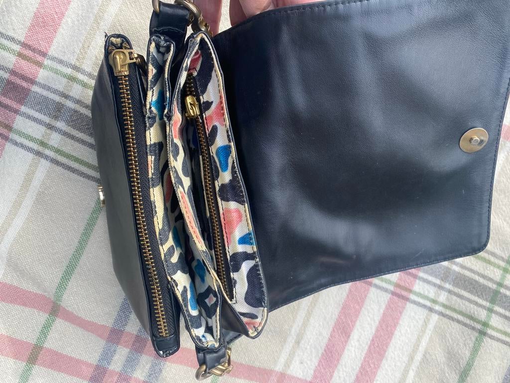 Tas Fabienne Chapot, Ophalen of Verzenden, Gebruikt, Zwart, Schoudertasje