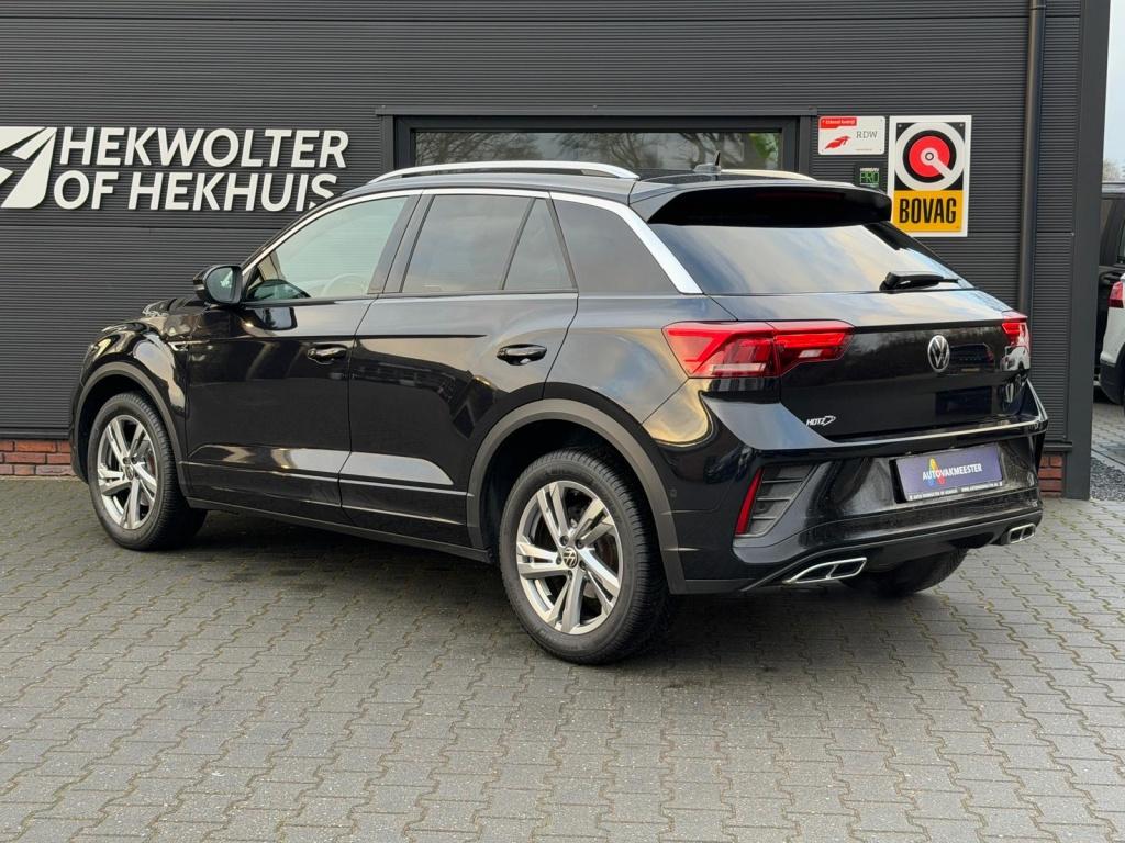 Volkswagen T-Roc 1.0 TSI 110PK R-Line | Camera | App-connect, Voorwielaandrijving, Gebruikt, Alcantara, Zwart