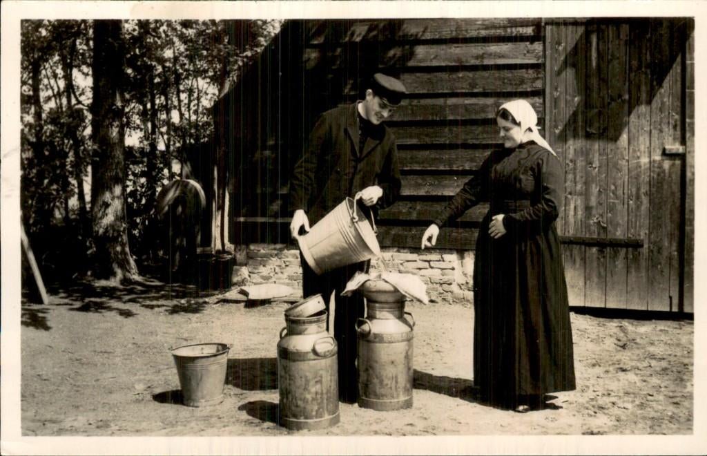 Putten - Zindelijkheid op de boerderij - Veluwe, Ophalen of Verzenden, 1940 tot 1960, Gelopen, Gelderland