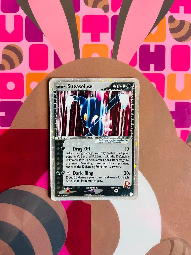 Rocket’s Sneasel Ex 103/109 Holo Team Rocket Returns Pokemon, Verzenden, Zo goed als nieuw