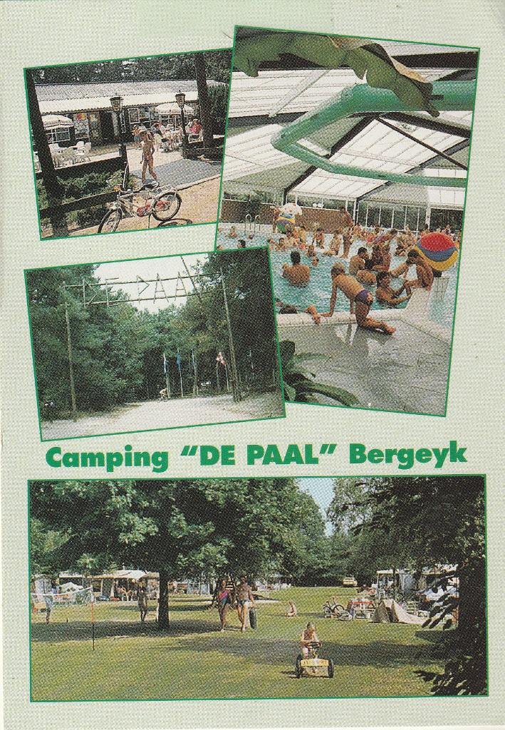 Camping De Paal Bergeyk 1993, Ophalen of Verzenden, 1980 tot heden, Gelopen, Noord-Brabant