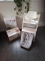 Stokke Trip Trap Tripp Trapp kinderstoel#Babyset#Newbornset!, Ophalen, Zo goed als nieuw, Meegroeistoel, Gordel(s)