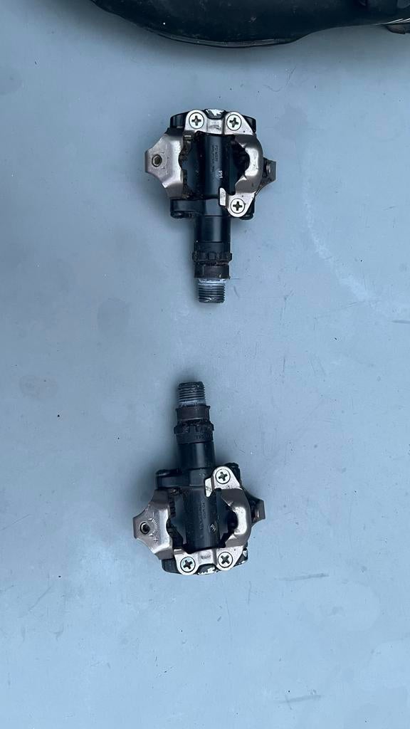 Shimano SPD klikpedalen en fietsschoenen maat 46, Fietsen en Brommers, Fietsaccessoires | Fietskleding, Ophalen of Verzenden, Gebruikt