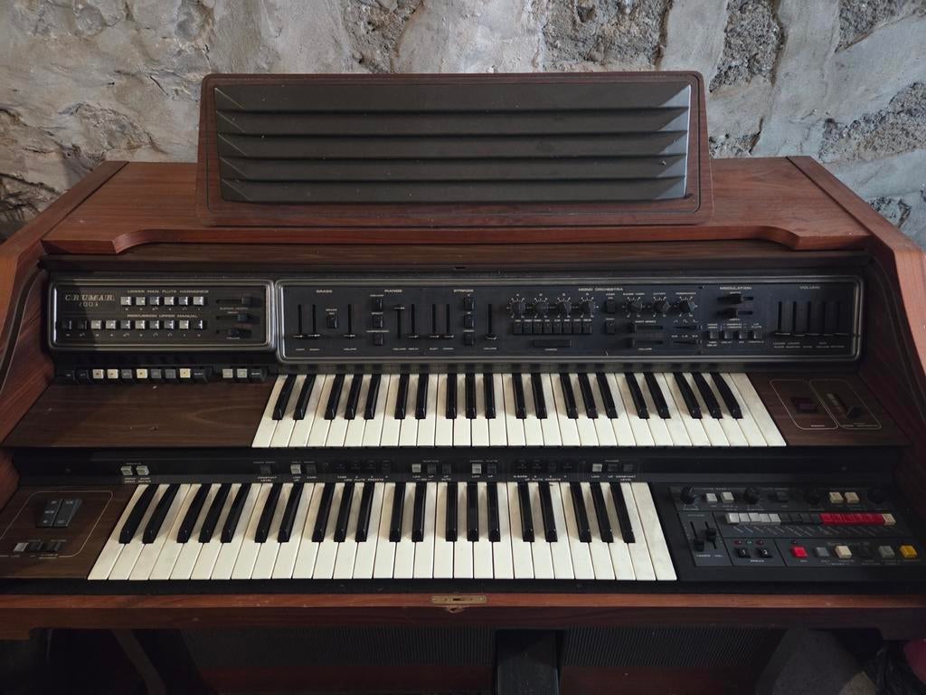 Crumar T1B Orgel - Vintage Elektronisch Orgel, Muziek en Instrumenten, Ophalen of Verzenden