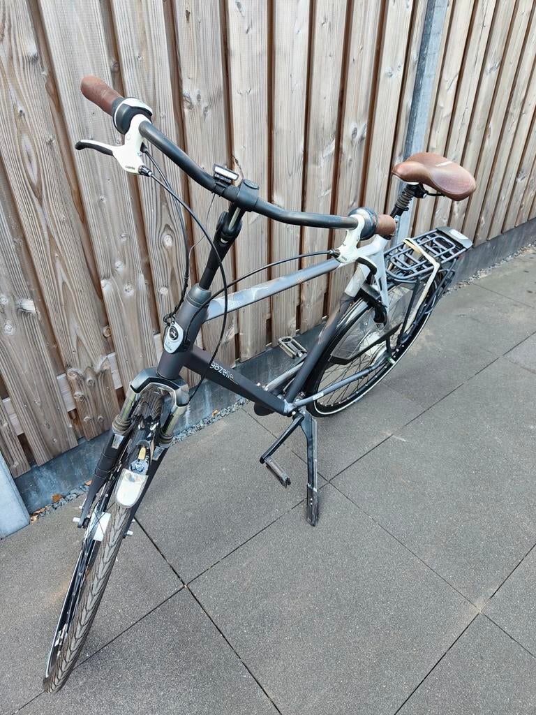 Nette Gazelle Eclipse herenfiets, Ophalen, Gebruikt, Versnellingen, 61 tot 65 cm