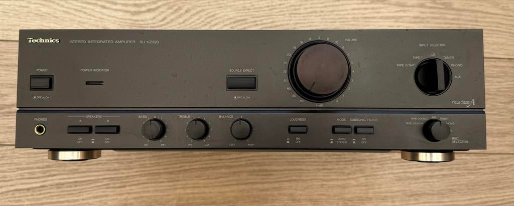 Technics SU-VZ320 Stereo Geïntegreerde Versterker, Overige merken, Gebruikt, Ophalen of Verzenden, 60 tot 120 watt