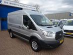 Ford Transit 350 2.0 TDCI L2H2 TREND AIRCO CRUISE PDC 3 ZITT, Auto's, 4 cilinders, 2800 kg, Bluetooth, Bedrijf