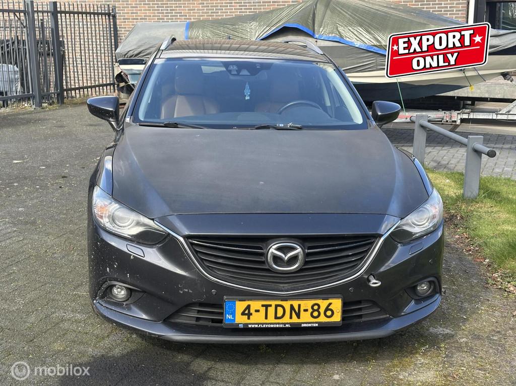 Mazda 6 Sportbreak 2.2D Skylease+, Auto's, 730 kg, Gebruikt, Euro 6, 4 cilinders