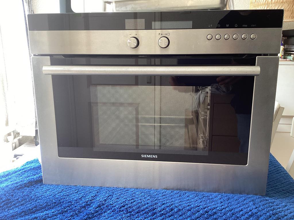 Siemens stoomoven, Witgoed en Apparatuur, Ovens, Zo goed als nieuw, Inbouw, Oven, 45 tot 60 cm, 45 tot 60 cm, Stoom, Ophalen of Verzenden