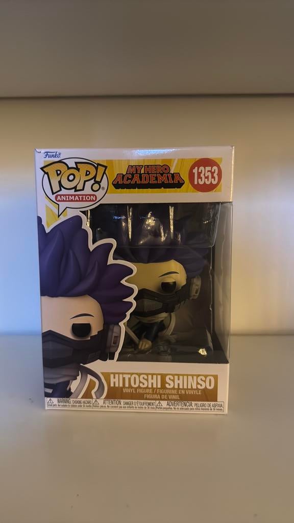 Hitoshi Shinso my hero academia funko pop, Verzamelen, Poppetjes en Figuurtjes, Ophalen of Verzenden, Zo goed als nieuw