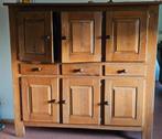Bieden:Vintage Kaaskast eiken massief ENKHUIZEN, Ophalen, 250 tot 300 cm, Met deur(en), Eikenhout