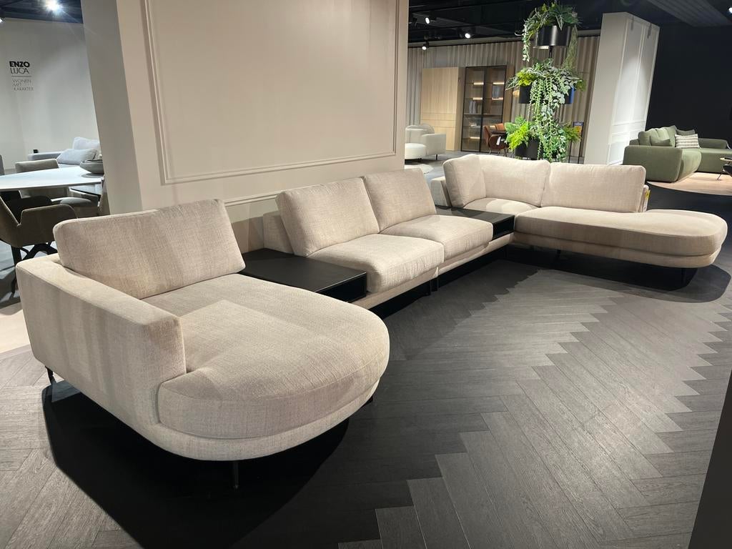 Enzo Luca bank-showroom, Ophalen, 100 tot 125 cm, Hoekbank, 300 cm of meer