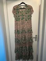 Roze/groene zomerjurk Miss June, Maat 38/40 (M), Ophalen of Verzenden, Zo goed als nieuw, Roze
