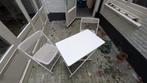 Ikea tafeltje en stoelen voor buiten, Ophalen, Gebruikt, Eettafel, 2 zitplaatsen