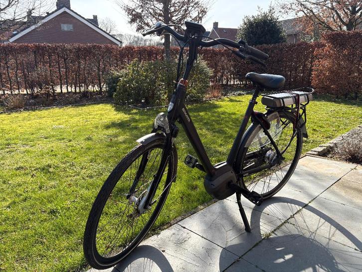 Elektrische damesfiets Sparta M7i, Fietsen en Brommers, Elektrische fietsen, Gebruikt, Sparta, 51 tot 55 cm, 50 km per accu of meer
