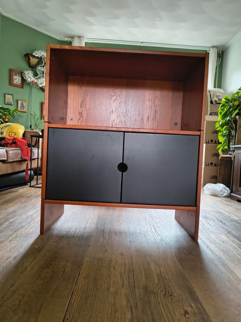 Vintage Ikea Kallax Kantoorkast / Opslagkast - Zwaar Hout, Ophalen, Gebruikt