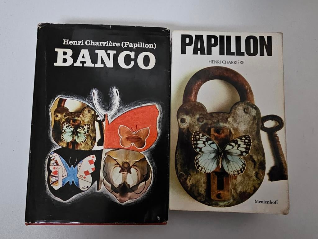 Papillon & Banco - Henri Charrière (2 boeken), Ophalen of Verzenden, Gelezen, Henri Charrière