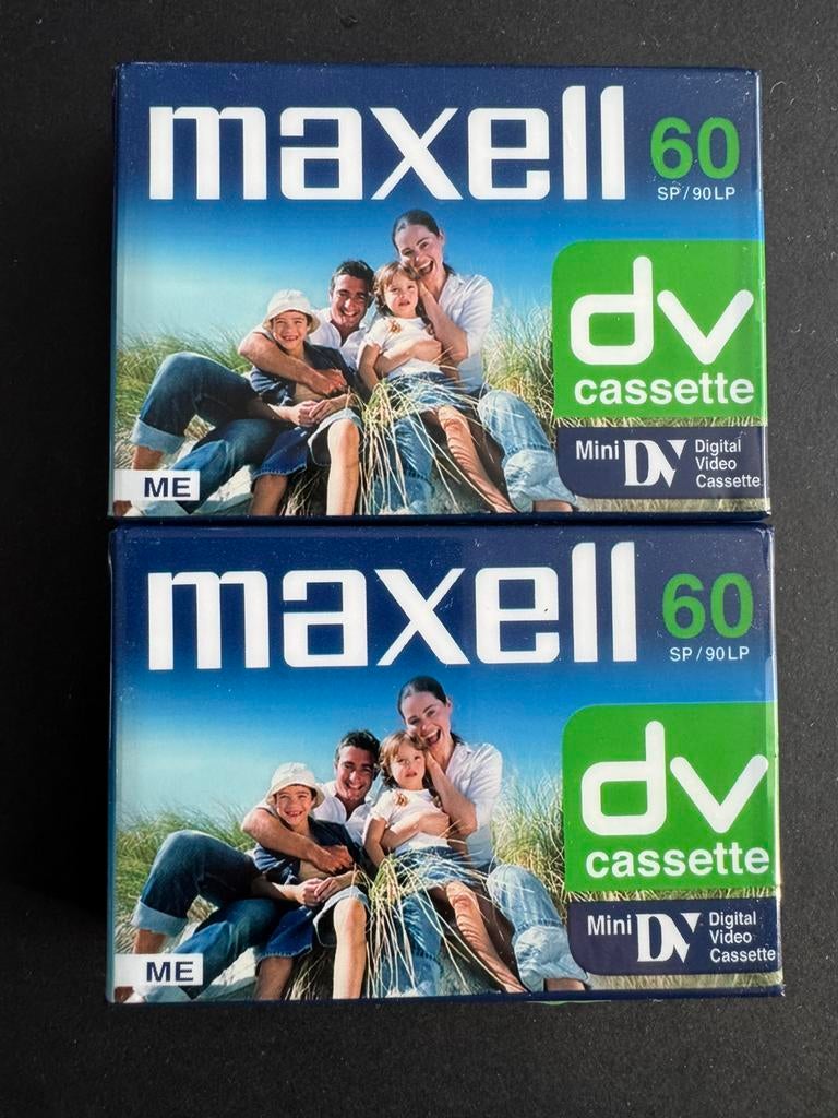 Maxell dv cassette MiniDV, Overige merken, Mini dv, 20x of meer, Nieuw