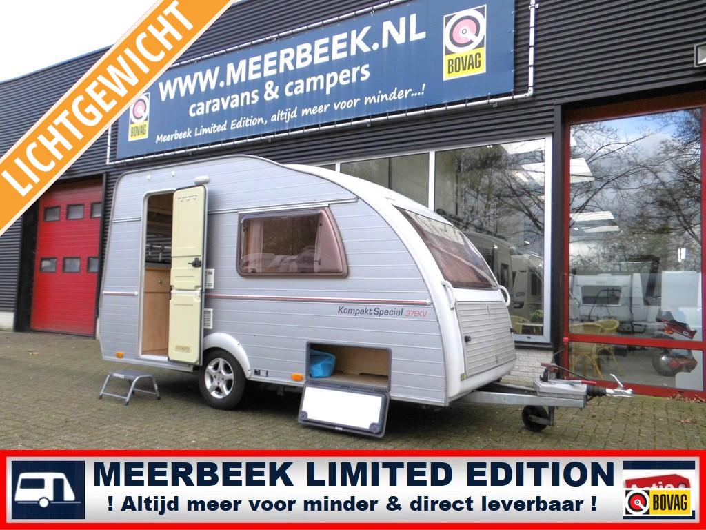 Kip Kompakt Special 37 EKV incl. WALKER VARIO + FIETSENREK, Caravans en Kamperen, Standaardzit, Kip, Tot en met 2, Overige typen