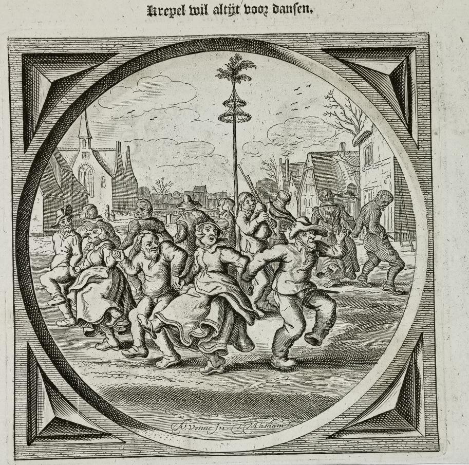 Kopergravure van Adriaen van de Venne (1589–1662), Verzenden