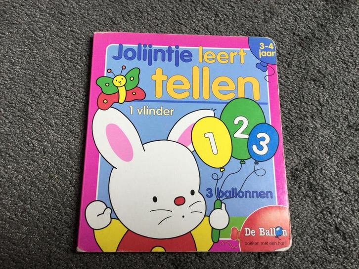 Jolijntje leert tellen boek, Boeken, Kinderboeken | Kleuters, Zo goed als nieuw, Ophalen of Verzenden